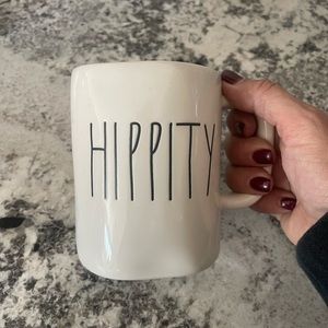 Hippity Rae Dunn coffee mug